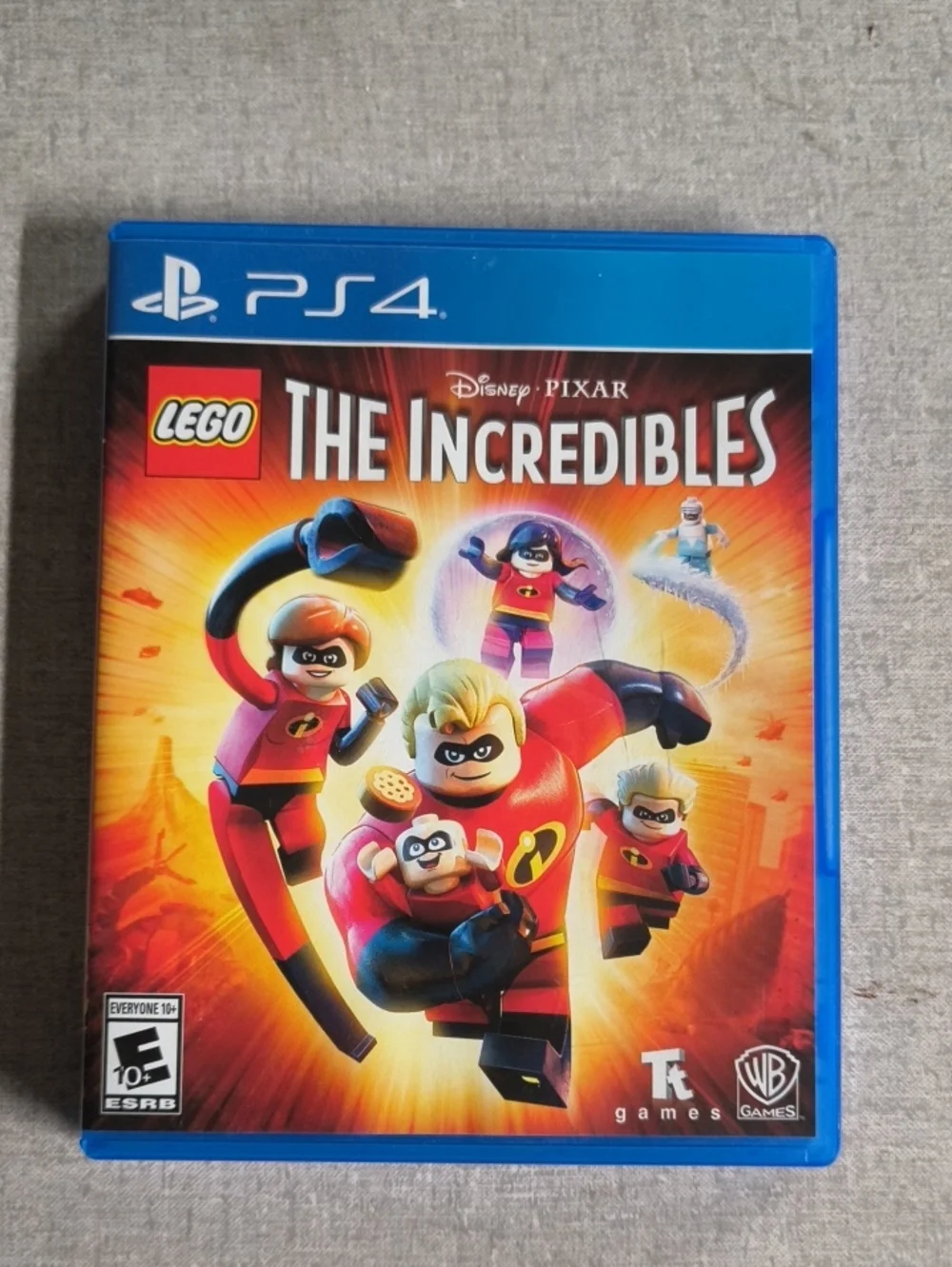 Sony PS4 LEGO The Incredibles Video Game - Blue Case